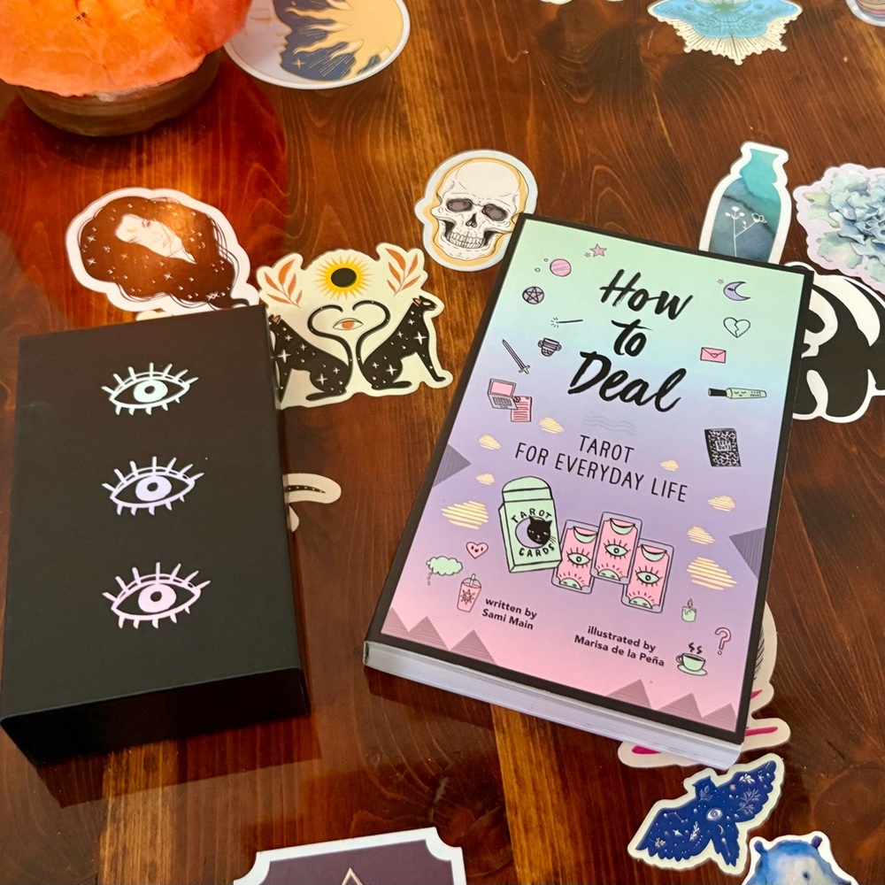 How to Deal Tarot Deck and Guidebook